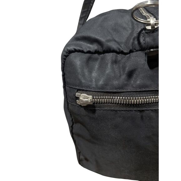 PRADA Mini Tessuto Boston Bag - Picture 9 of 11